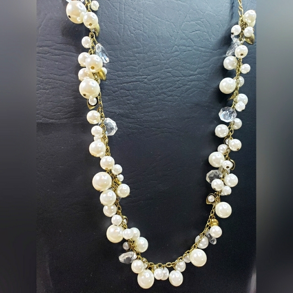 Chloe & Isabel Pearls and Crysyals Bauble Necklace - Picture 2 of 8